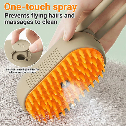 Dog Spa Brush – Pet Grooming Brush for Shedding Control & Gentle Massage