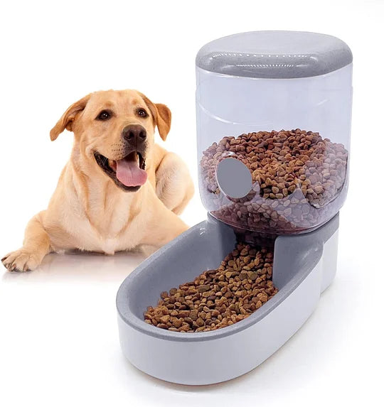 Automatic Pet Feeder - Gravity Dog Feeder With Large Capacity Dispenser