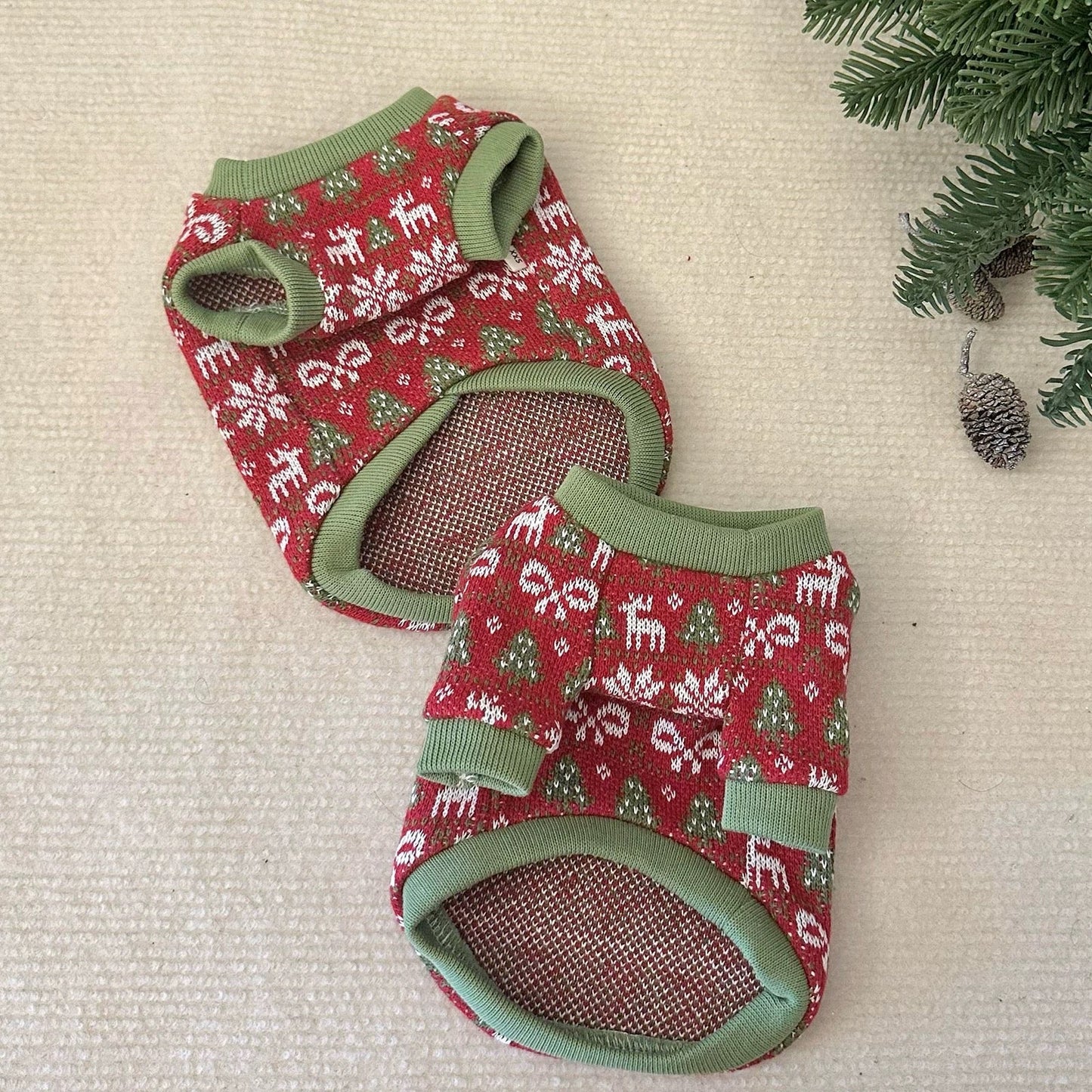 Christmas Dog Shirt - Cute Holiday Dog Shirt | Festive Pet Apparel & Seasonal Wear