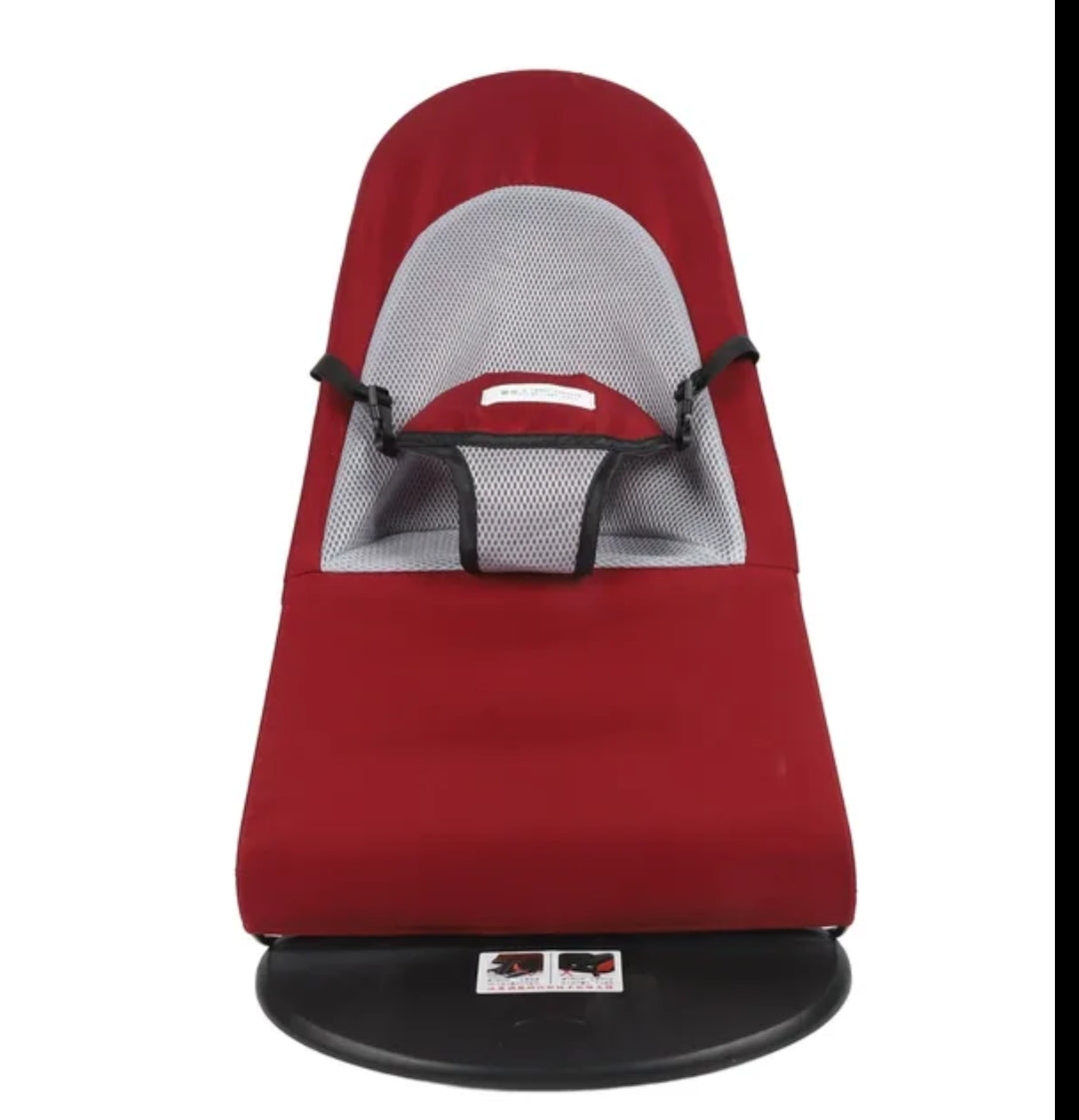 Pet Rocking Chair - Adjustable Foldable Dog Seat With Sturdy Steel Frame