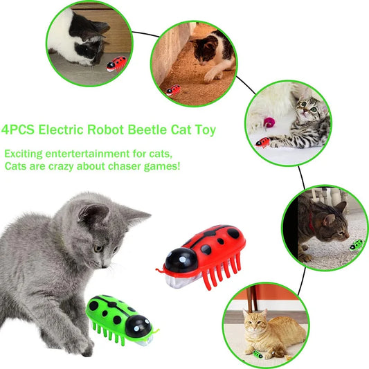 Electronic Cat Toy – Interactive Indoor Cat Toy Battery Operated Playful Accessory