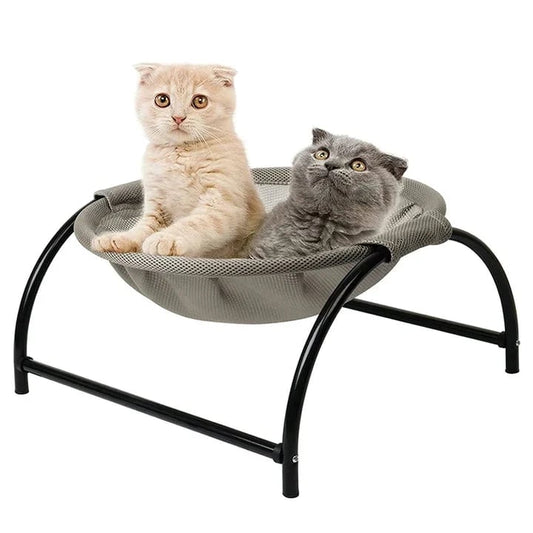 Floor Cat Hammock - Durable Cat Bed With Stand | Comfortable Indoor Pet Lounge