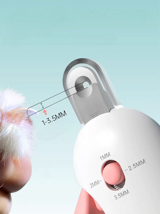 Adjustable Claw Clippers – Sharp Stainless Steel Pet Nail Trimmers with Easy Grip Handles