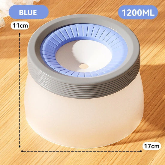 Dog Water Bowl – Durable Non Spill Plastic Pet Hydration Bowl for Travel