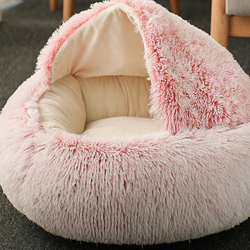 Cat Cave Winter Bed - Cozy Insulated Pet Shelter for Indoor Cats