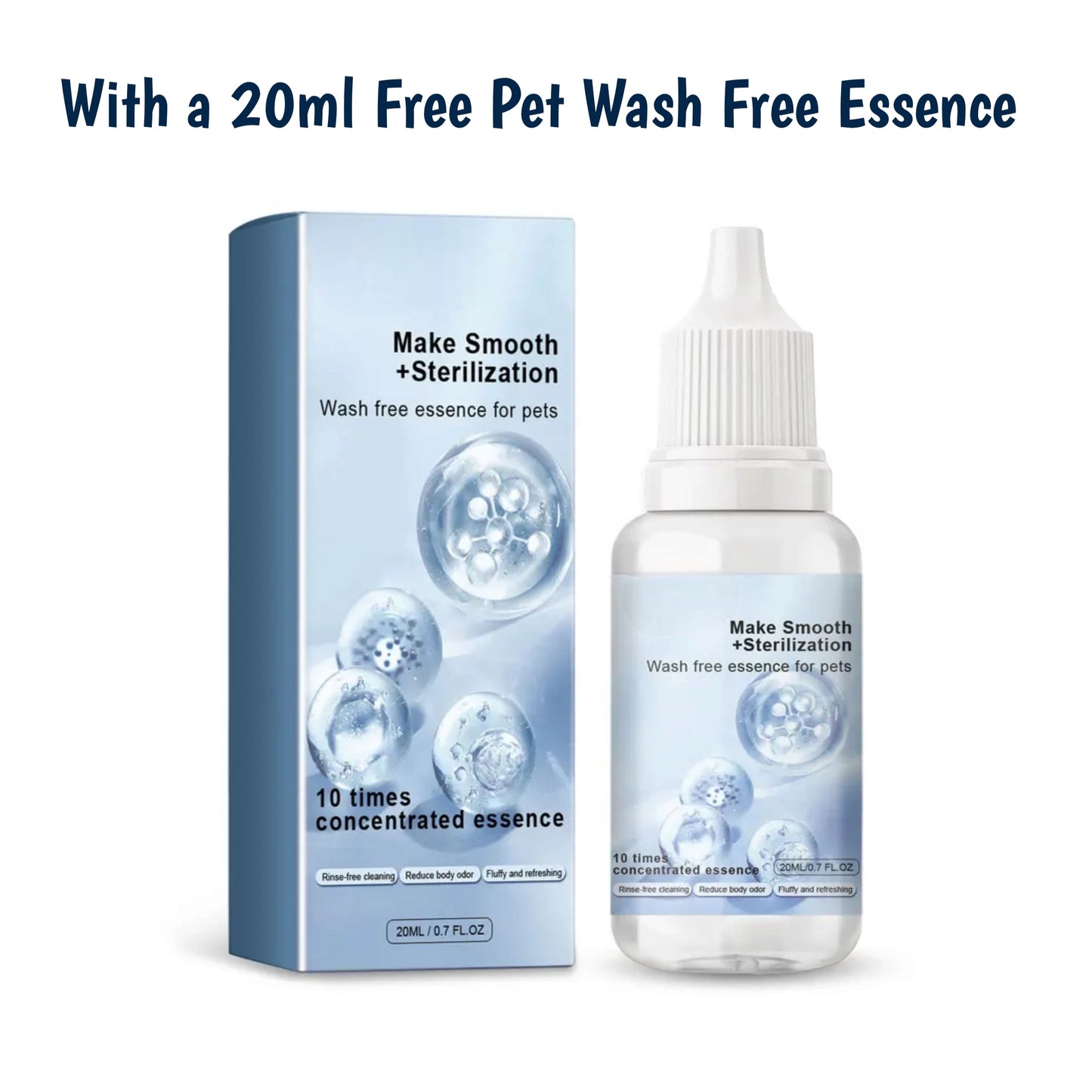 3 in 1 Cat Brush | Pet Grooming Brush with Nano Mist Spray & Deshedding Tool