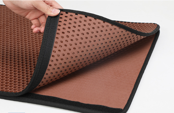 Cat Litter Mat - EVA Double Pet Litter Tray Mat Non Slip & Dustproof