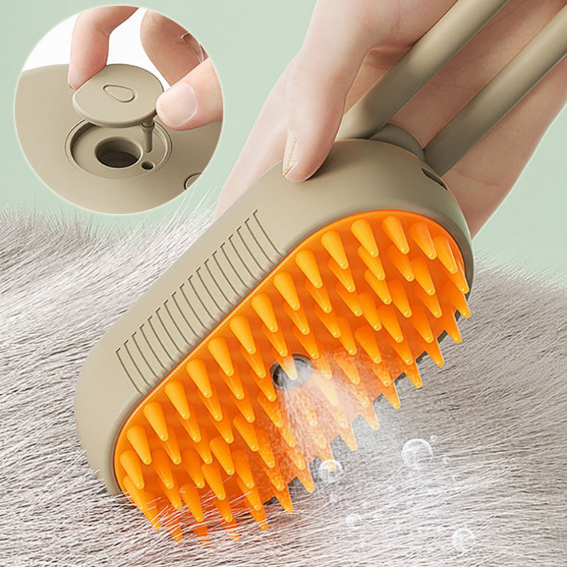 Pet Grooming Brush – Ergonomic Deshedding Brush & Fur Removal Comb for Pet Care