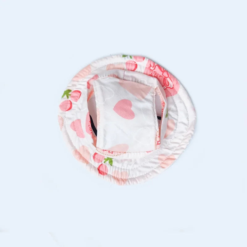 Cute Pet Hat - Small Dog Hat With Ear Holes | Tiny Pet Birthday Costume