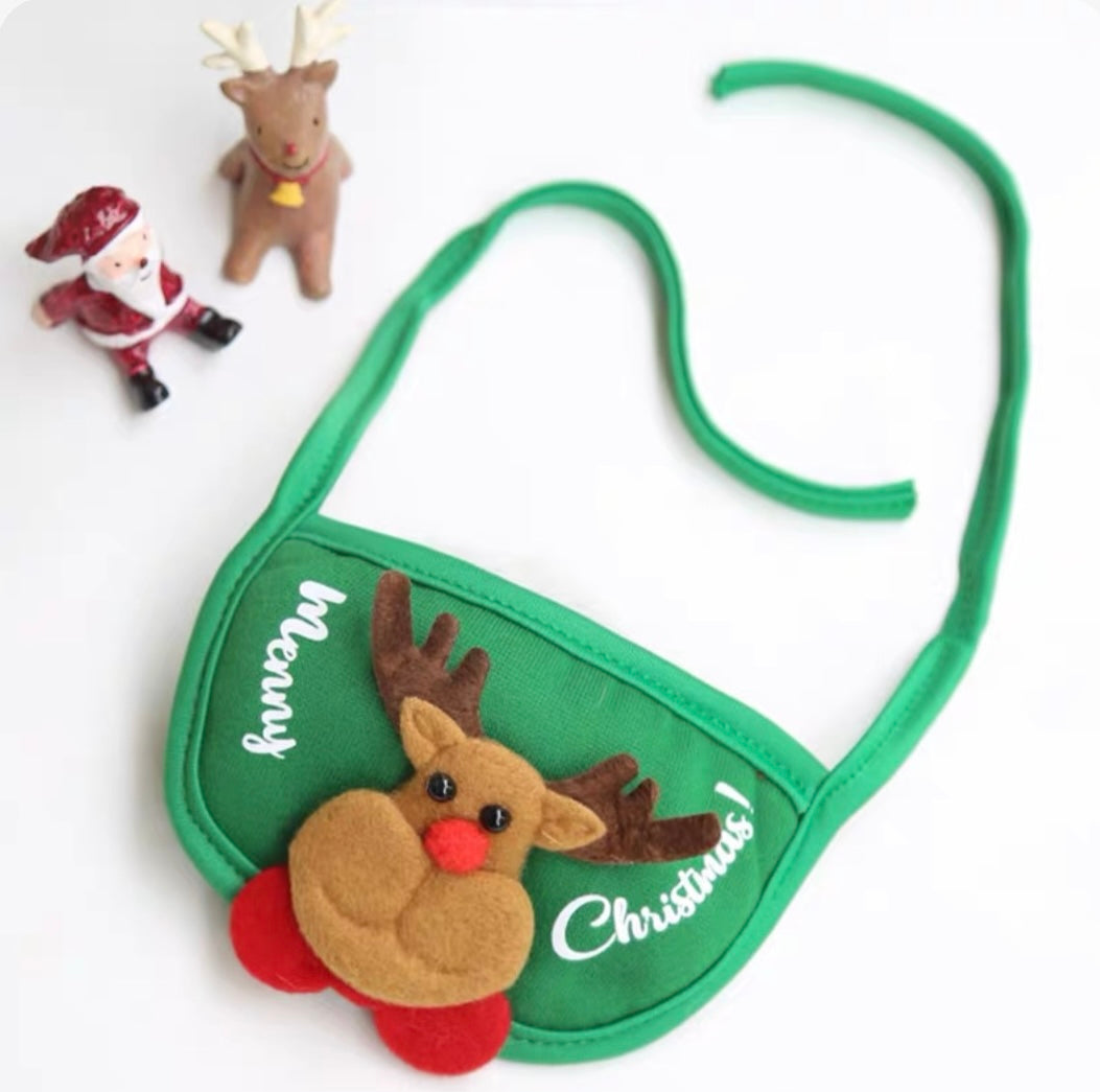 Pet Christmas Hat With Dog Holiday Scarf – Warm Festive Pet Accessories