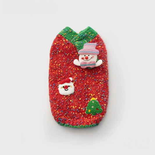 Pet Christmas Dress - Warm Dog Dress & Cozy Holiday Pet Apparel for Winter