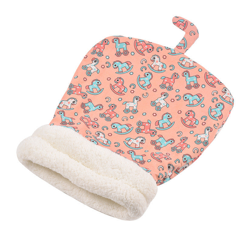 Cat Sleeping Bag - Cozy Indoor Cat Cave with Plush Pet Bed in 3 Colors