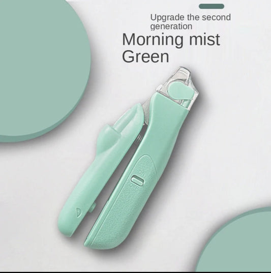 Dog Nail Clipper With LED Light - Anti-Splash Pet Nail Trimmer For Cats & Dogs