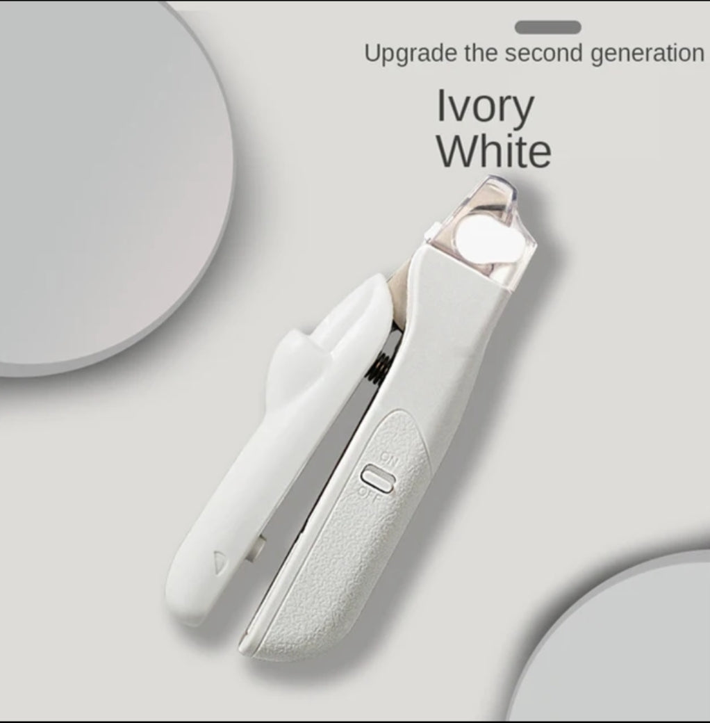 Dog Nail Clipper With LED Light - Anti-Splash Pet Nail Trimmer For Cats & Dogs
