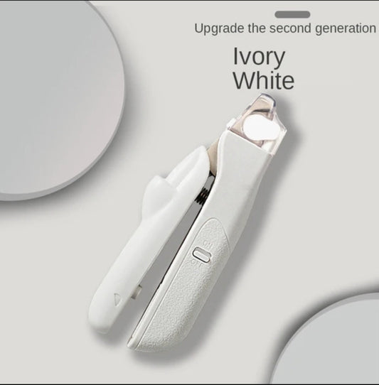 Dog Nail Clipper With LED Light - Anti-Splash Pet Nail Trimmer For Cats & Dogs