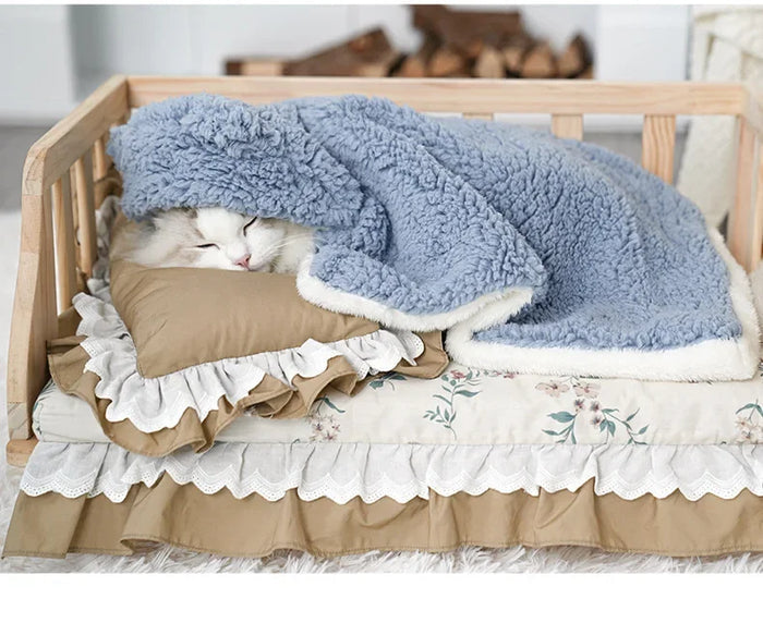 Pet Cape Blanket - Adjustable, Breathable Dog Blanket With Strap For Small Pets