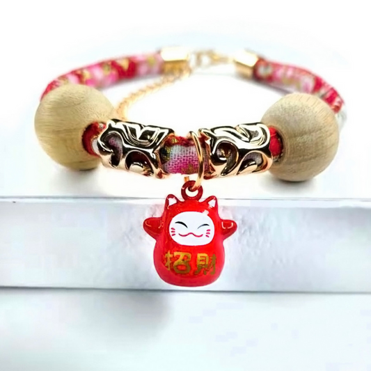 Cat Necklace - Adjustable Pet Jewelry With Stylish Charm For Cats