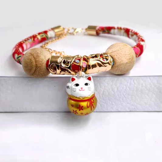 Cat Necklace - Adjustable Pet Jewelry With Stylish Charm For Cats