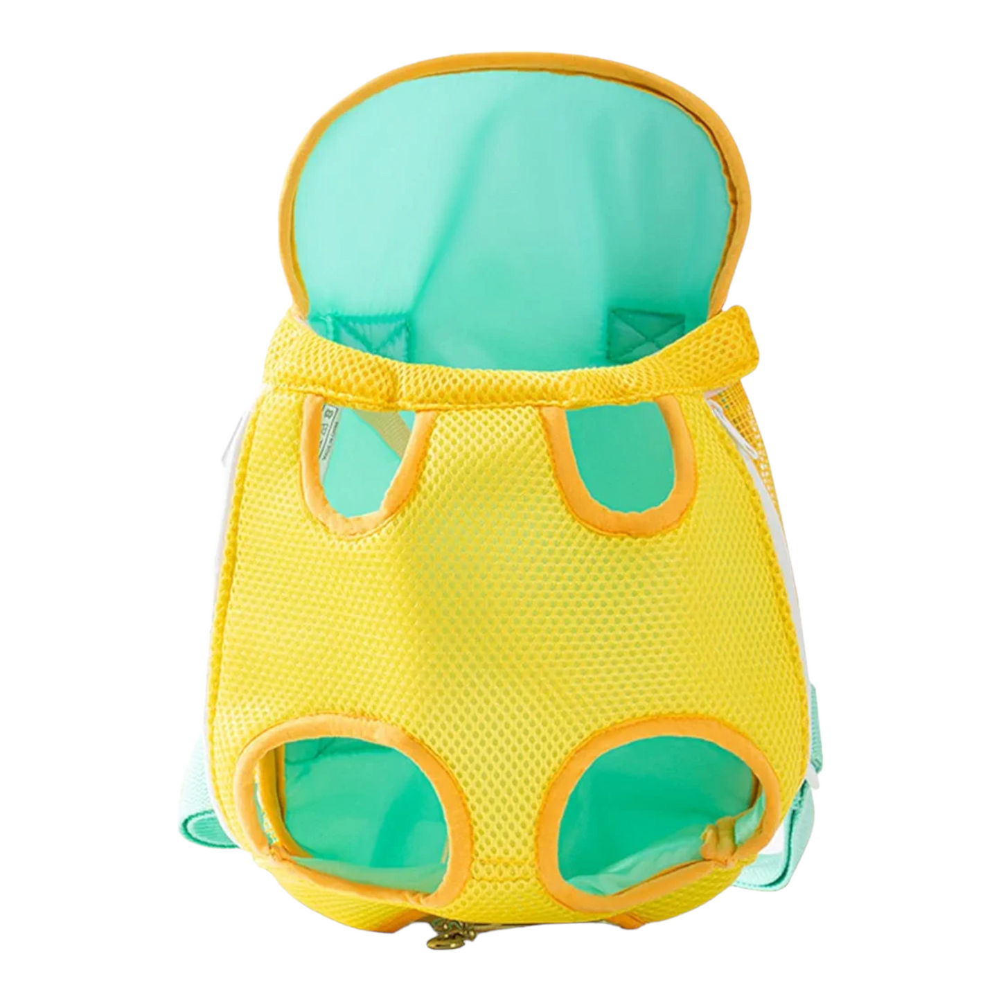 Breathable Mesh Backpack - Lightweight Four-Leg Pet Carrier for Travel & Hiking