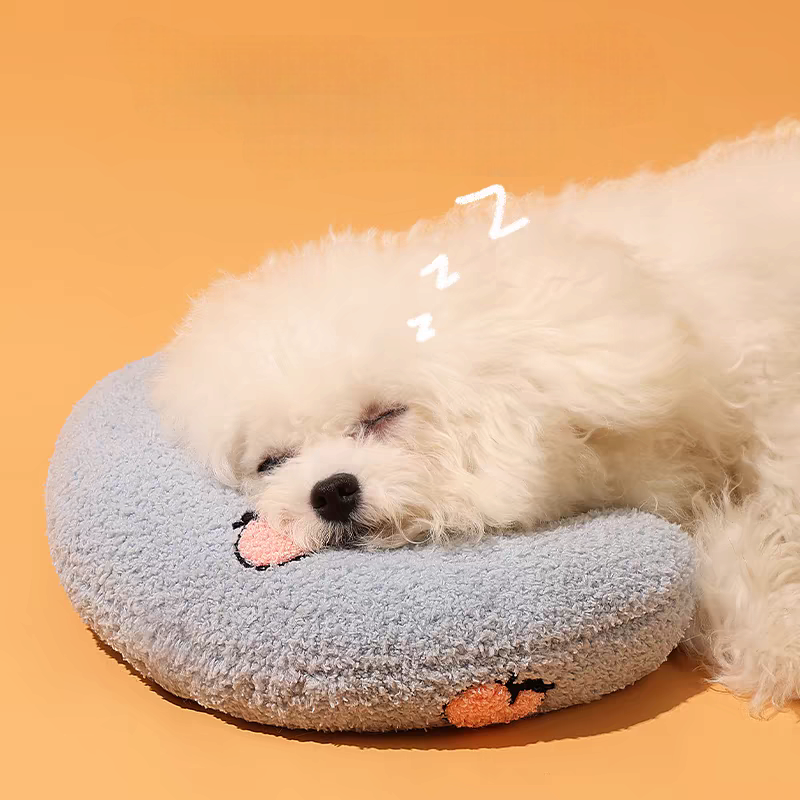 Soft Sleeping Pillow - Cozy Pet Bed | Comfortable Plush Cushion for Cats & Dogs