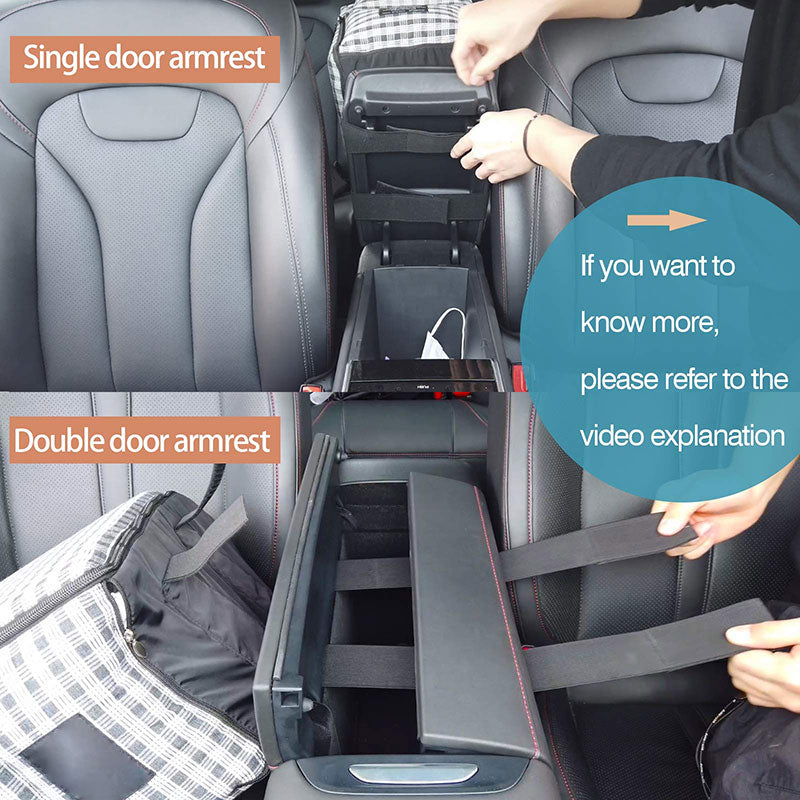Portable Dog Car Seat – Nonslip Pet Travel Seat With Central Control Safety