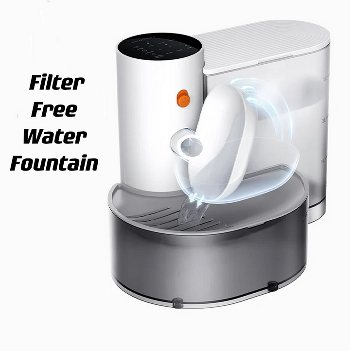 Smart Wireless Cat Water Fountain – Rechargeable & Silent