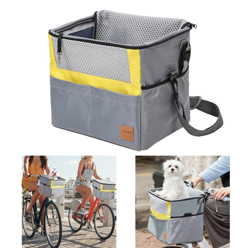 Ultra Deal Now dog bicycle basket multipurpose pet carrier for bike and car
