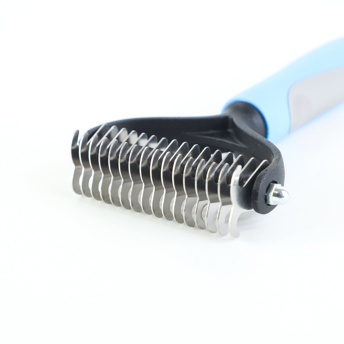 Pet Hair Removal Comb – Self Cleaning Brush | Deshedding Grooming Tool For Cats & Dogs