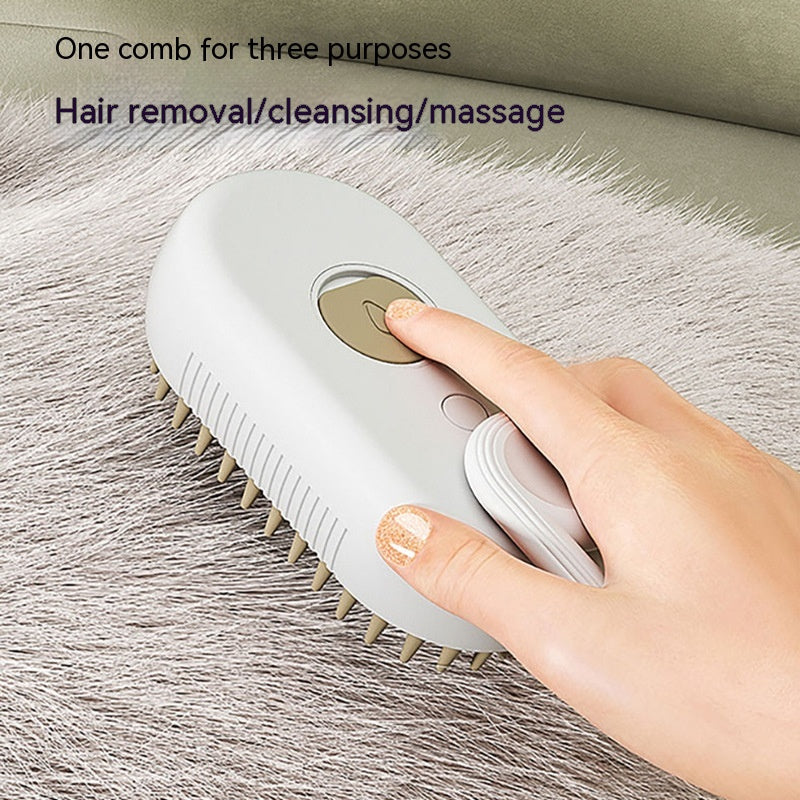 Dog Spa Brush – Pet Grooming Brush for Shedding Control & Gentle Massage