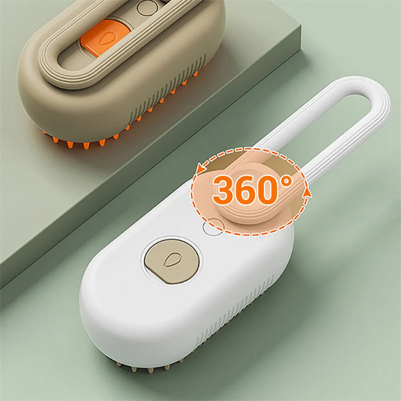 Dog Spa Brush – Pet Grooming Brush for Shedding Control & Gentle Massage