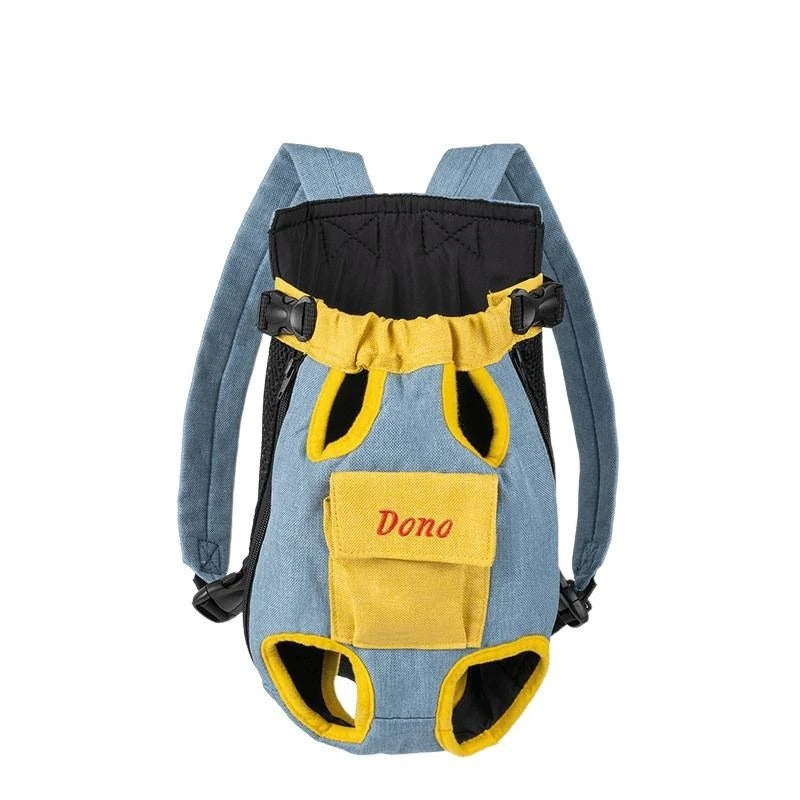 Front Pet Carrier Backpack Chest Harness For Small Dogs And Cats Four Legged Mesh Portable Travel Hands Free For Pet Owners Gift