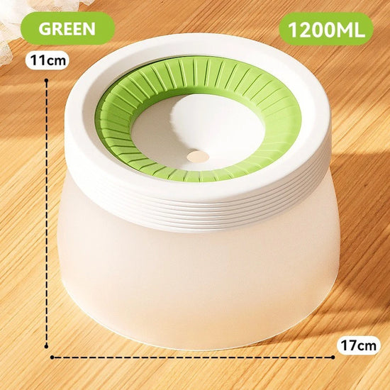 Dog Water Bowl – Durable Non Spill Plastic Pet Hydration Bowl for Travel