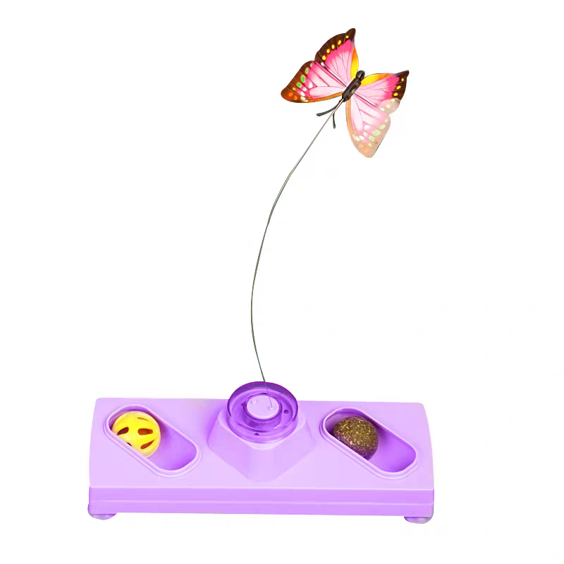 Self-Entertainment Cat Toy – Interactive Cat Play Toy For Feline Amusement
