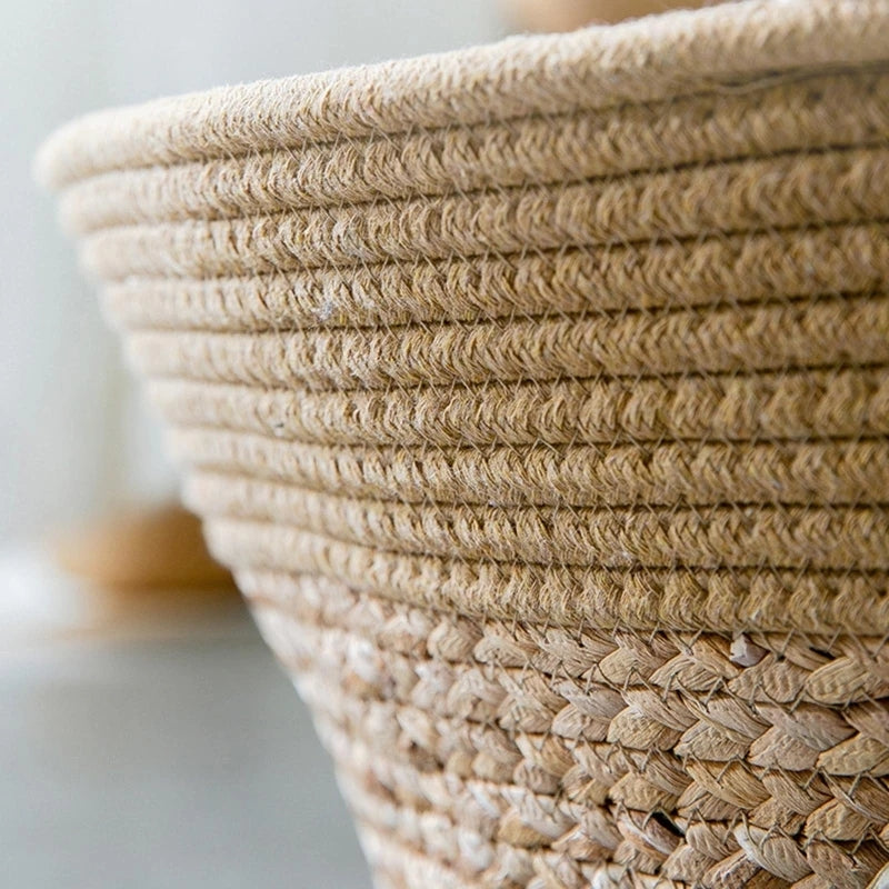Cat Cooling Nest – Woven Basket Bed With Natural Airflow For Summer Comfort