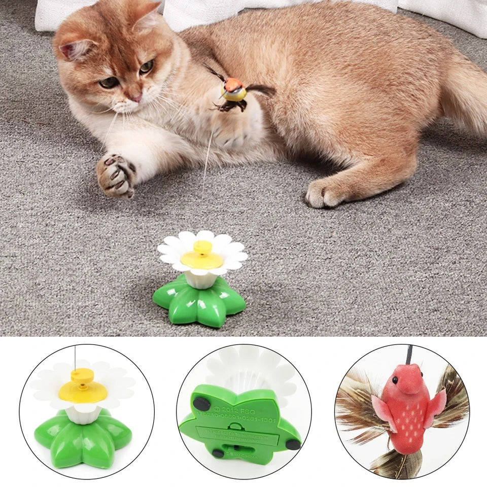 Automatic Cat Toy - Electric Rotating Interactive Pet Play Device