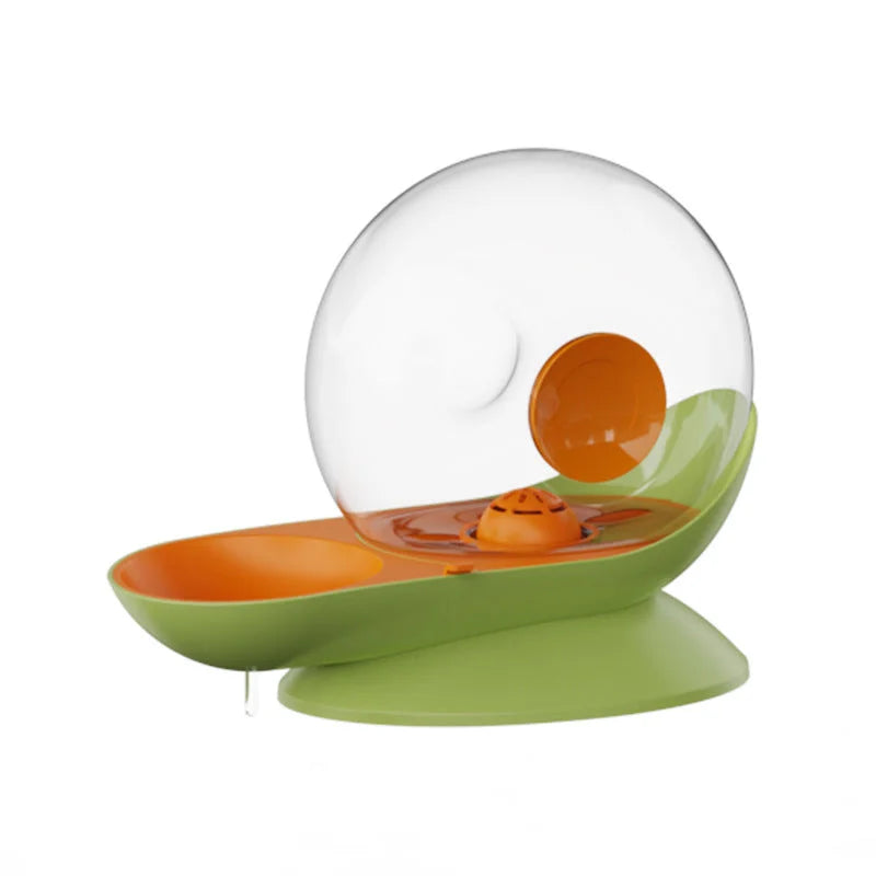 Pet Water Fountain – 2.8L Snail Shaped Fountain with Timer & Filtered Water Dispenser