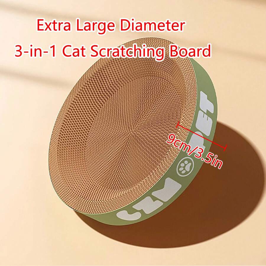 Cat Scratching Bed – Durable Cat Lounge Bed With Cozy Nest For Feline Claw Relief