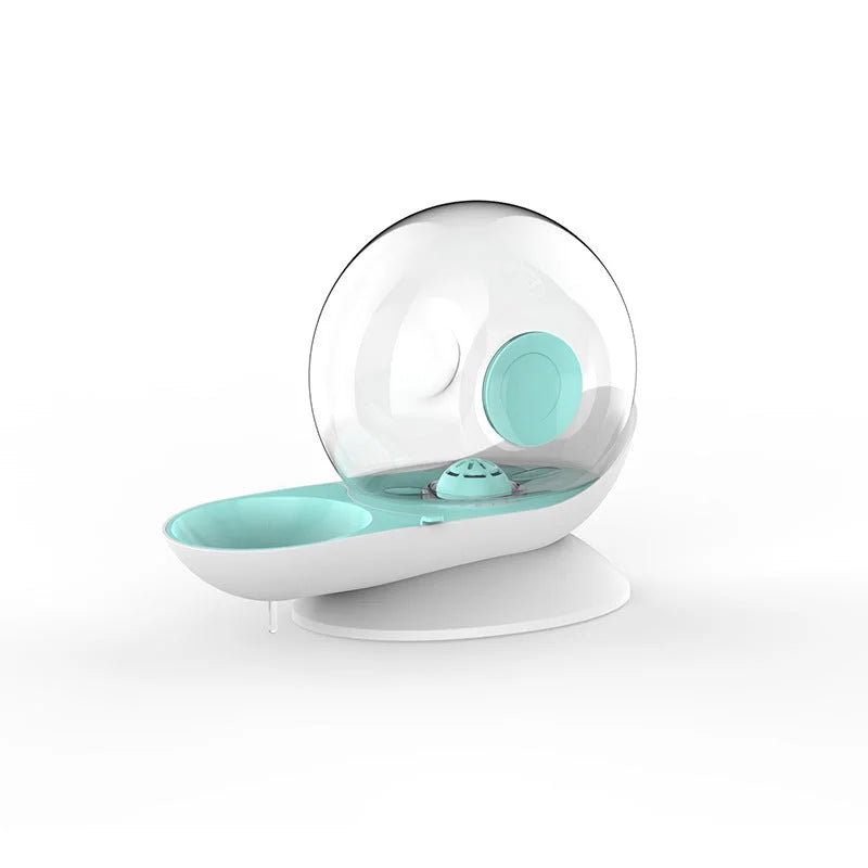 Pet Water Fountain – 2.8L Snail Shaped Fountain with Timer & Filtered Water Dispenser