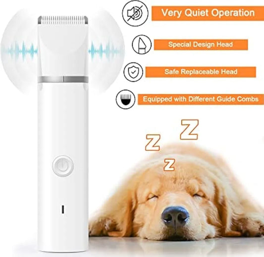 Multifunctional Trimmer – Cordless Pet Grooming Tool with Adjustable Blades