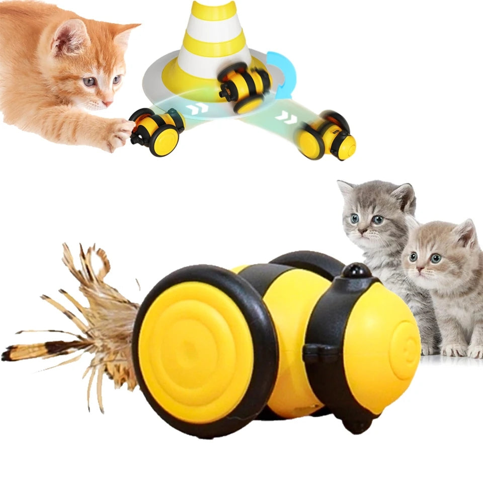 Smart Pet Cat Toy – Interactive Cat Play Device | Battery Operated Entertainment Gadget
