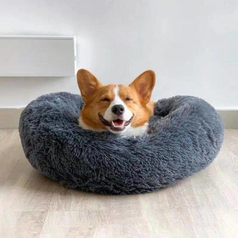 Plush Doghouse – Cozy Small Dog House | Insulated Pet Warm Bed For Autumn & Winter
