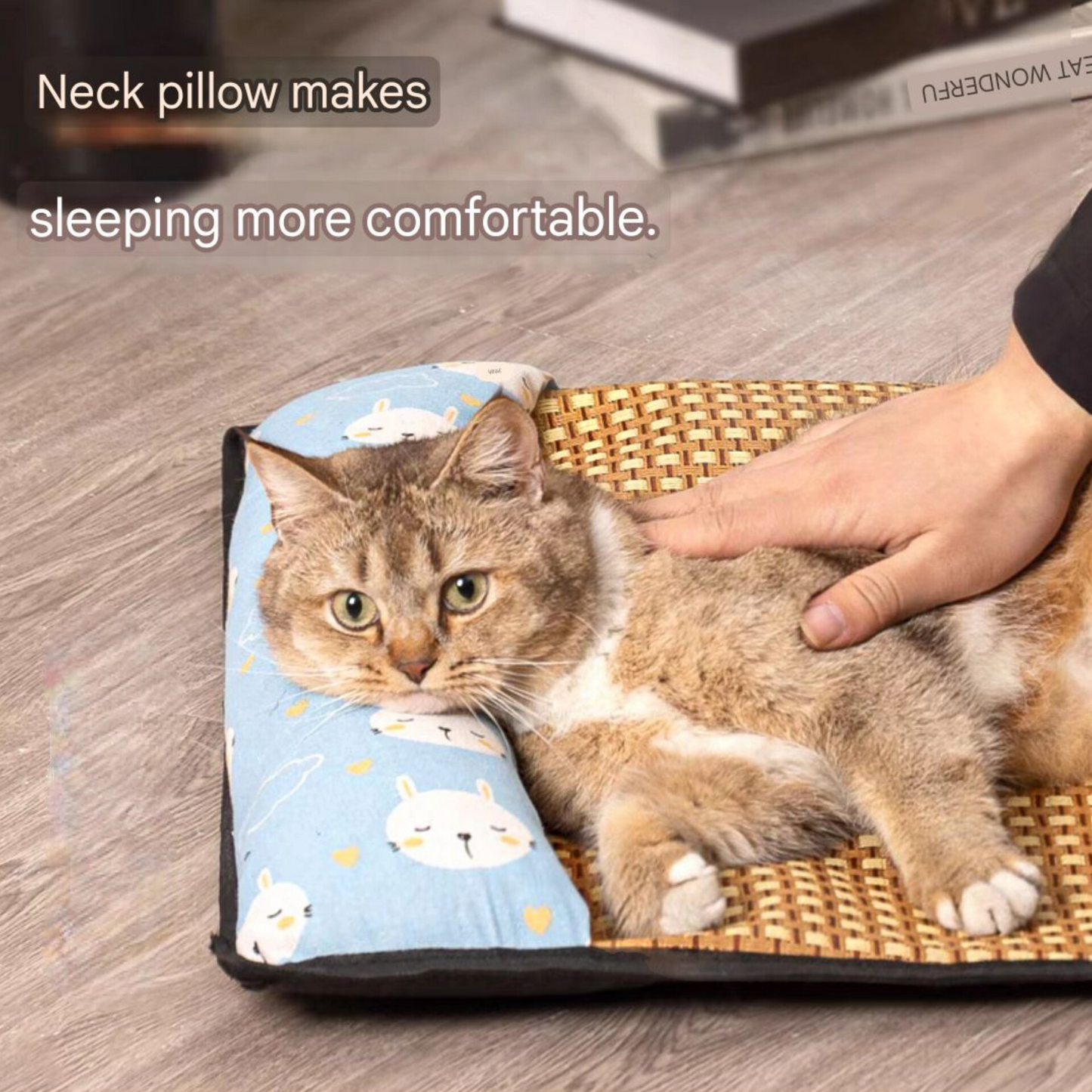 Pet Cooling Mat - Summer Pet Mat & Portable Heat Relief Pad For Dogs Cats