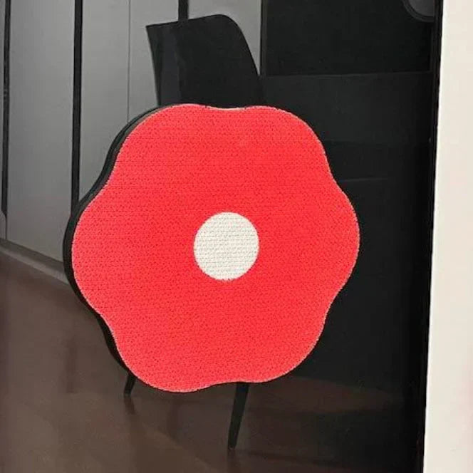 Wall Mounted Cat Scratcher – Cactus Design Indoor Scratch Post With Nano Adhesive