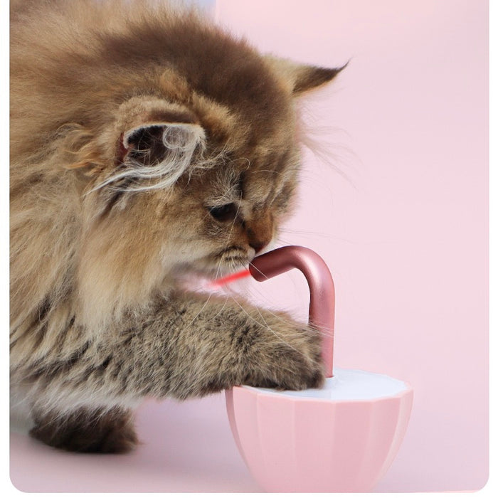 Automatic Cat Laser Toy - Tumbler Style Rotating Laser Pointer for Feline Entertainment