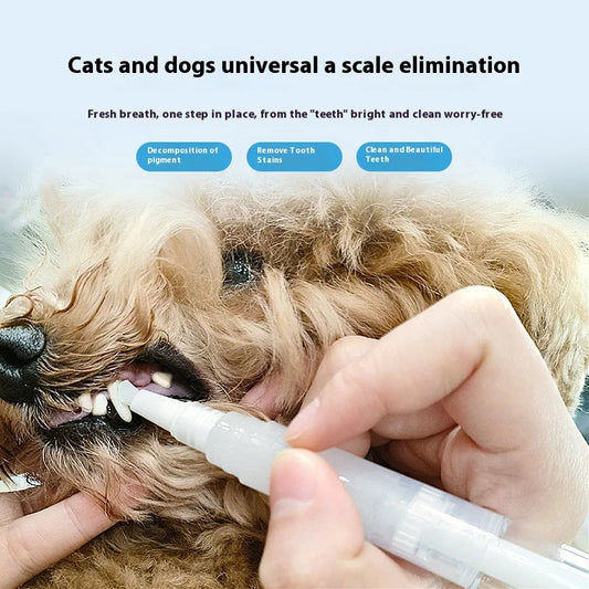 Pet Teeth Cleaning Pen – Dog Dental Pen & Plaque Remover for Pet Oral Care