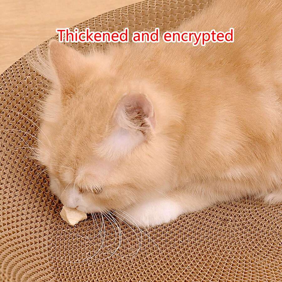 Cat Scratching Bed – Durable Cat Lounge Bed With Cozy Nest For Feline Claw Relief