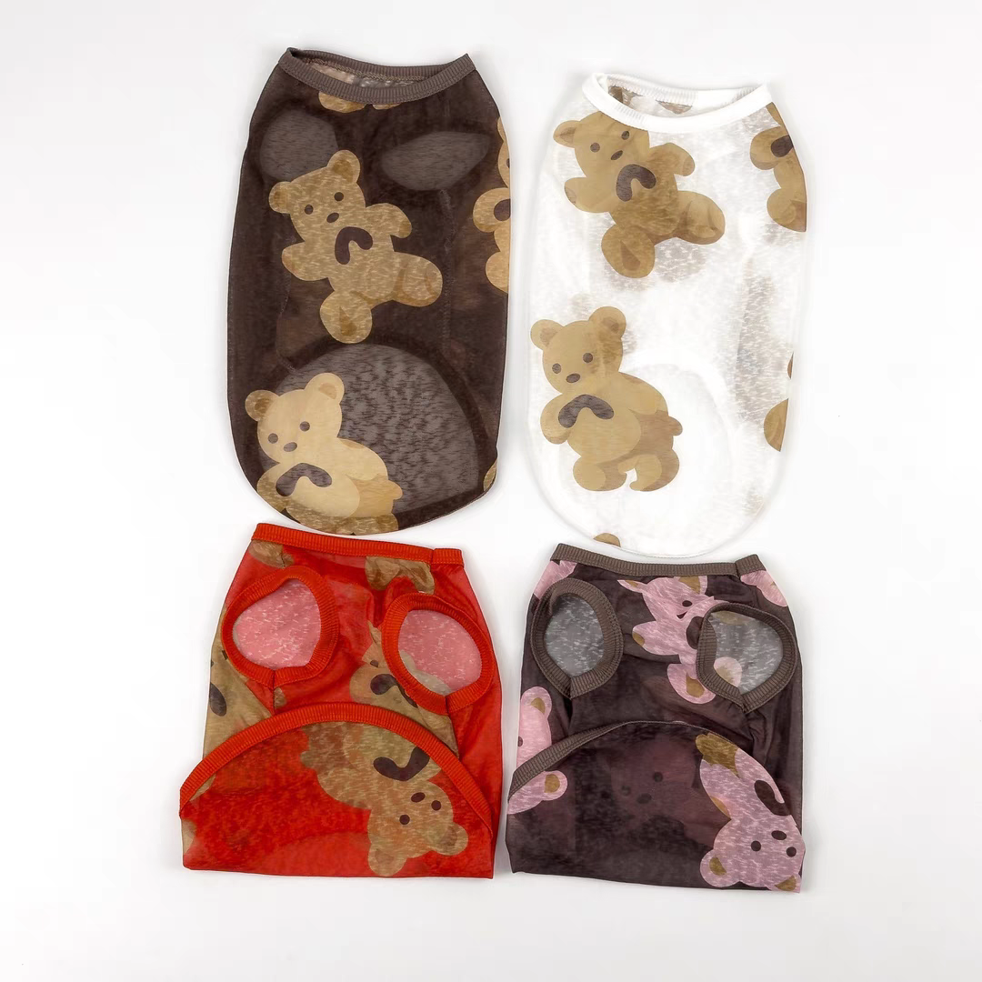 Cat Anti Shedding Vest - Lightweight Summer Cat Vest for Fur Prevention & Cooling