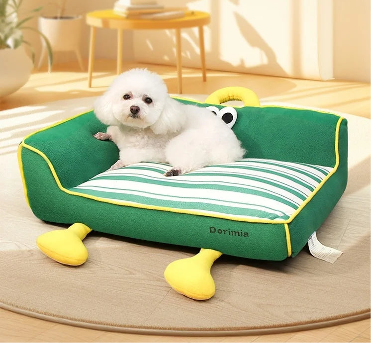 Luxury Dog Bed - Comfy Plush Pet Mattress With Durable Material & Color Options