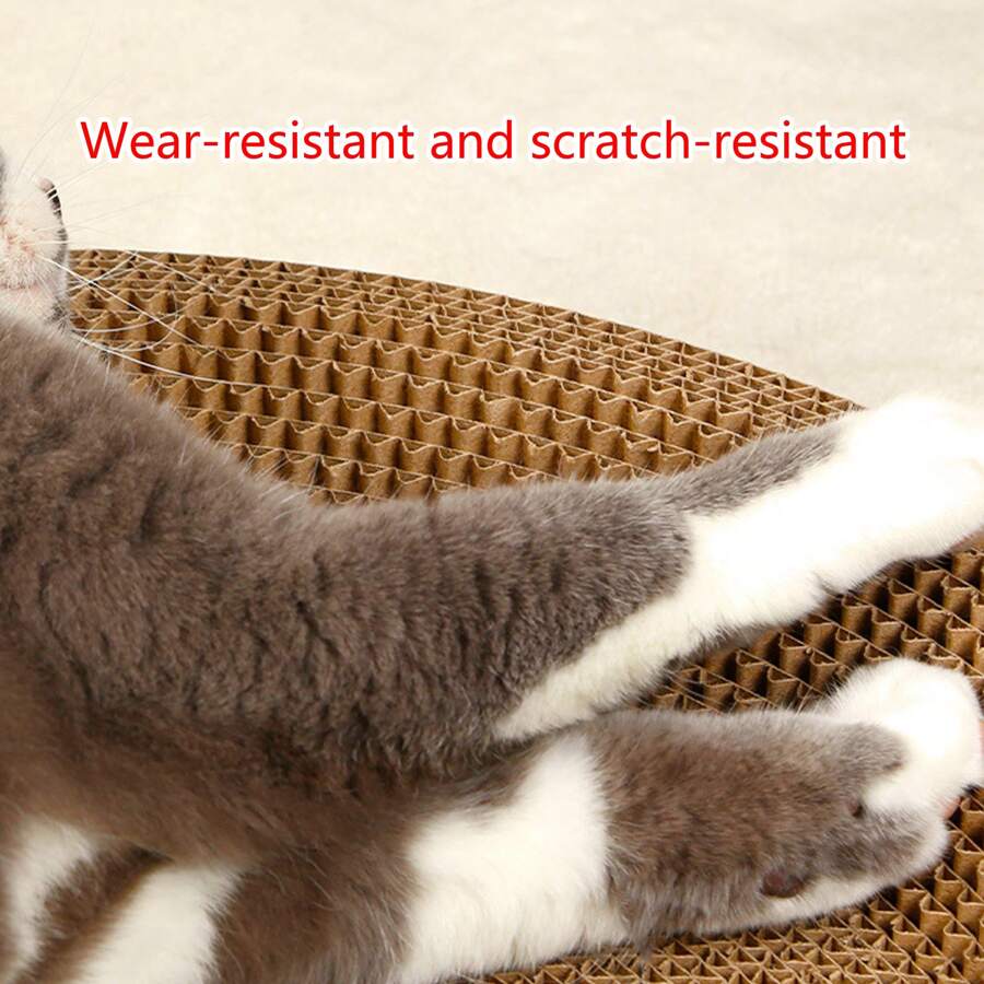 Cat Scratching Bed – Durable Cat Lounge Bed With Cozy Nest For Feline Claw Relief