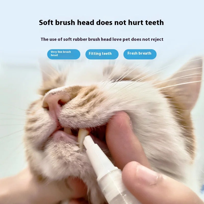 Pet Teeth Cleaning Pen – Dog Dental Pen & Plaque Remover for Pet Oral Care